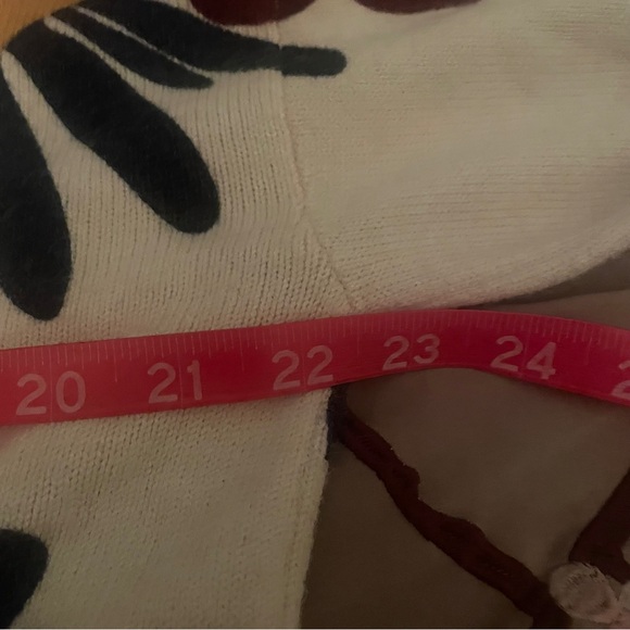 Charlie B Beige Women’s Manhattan Fields Knit Sweater Crew Neck Size Large - Picture 10 of 11